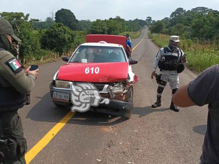 Choque De Taxis En La Costera Del Golfo Deja Una Lesionada