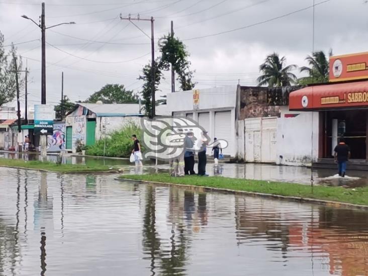 Fuertes Lluvias Causaron Encharcamientos En Nanchital