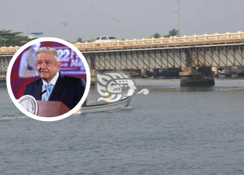 AMLO encarga a Cuitláhuac García atender puente en Boca