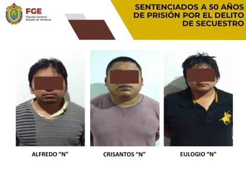 En Córdoba dan 50 años de prisión a tres secuestradores