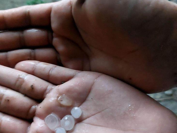 Lluvia Trae Granizo En La Zona Norte Del Estado