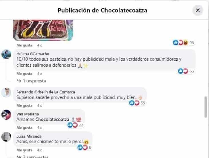 Clientes Defiende A Chocolate De Eva