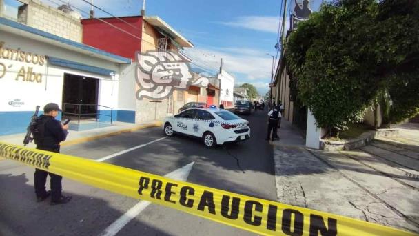 En pleno día ultiman a sujeto en calles de Orizaba