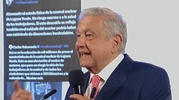 Amlo Confirma Que Son Falsas Las Im Genes De Laguna Verde Que Difundi