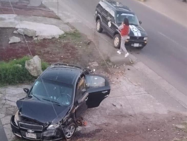 Accidente De Auto Deja Un Lesionado En El Boulevard Banderilla