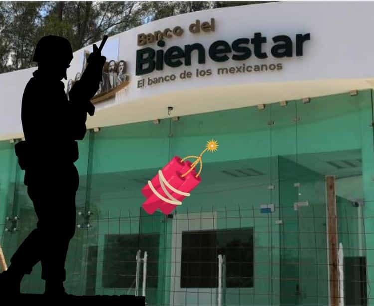 Veracruz intentan robar cajero del banco Bienestar de Cosautlán