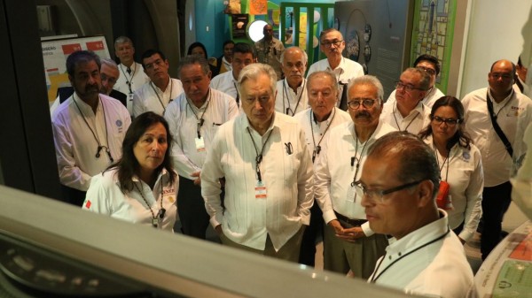 Realizan Rocío Nahle y Manuel Bartlett visita técnica a la Central Nucleoeléctrica Laguna Verde