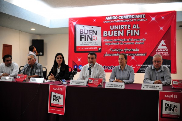 Canaco Coatzacoalcos invita a participar en el Buen Fin