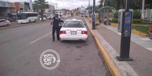 Vigilan que transportistas no suban precios durante Cervantino en Poza Rica