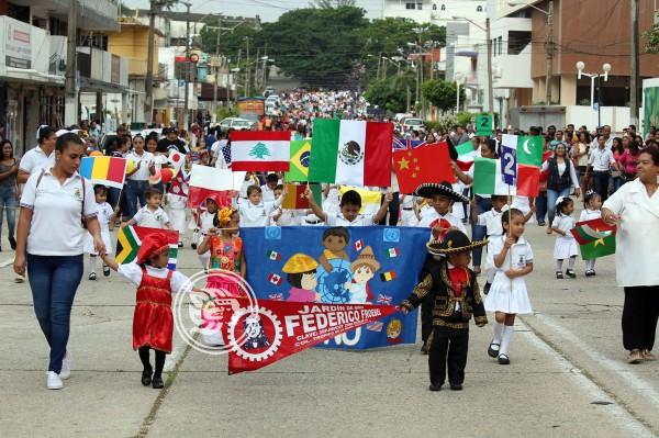 Conmemoran en Coatzacoalcos un año más de las Naciones Unidas 