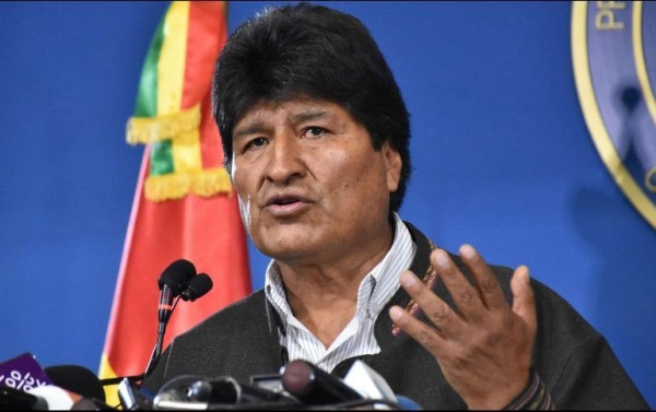 Evo Morales renuncia a la Presidencia de Bolivia