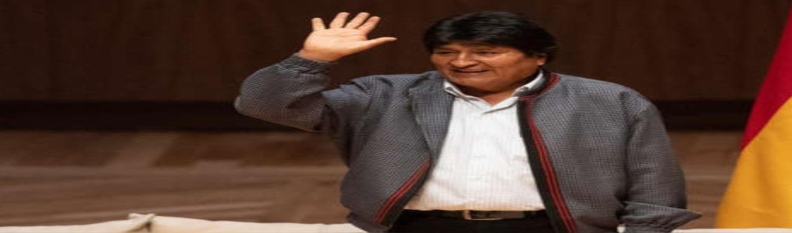 Evo Morales sale de México para ir Cuba