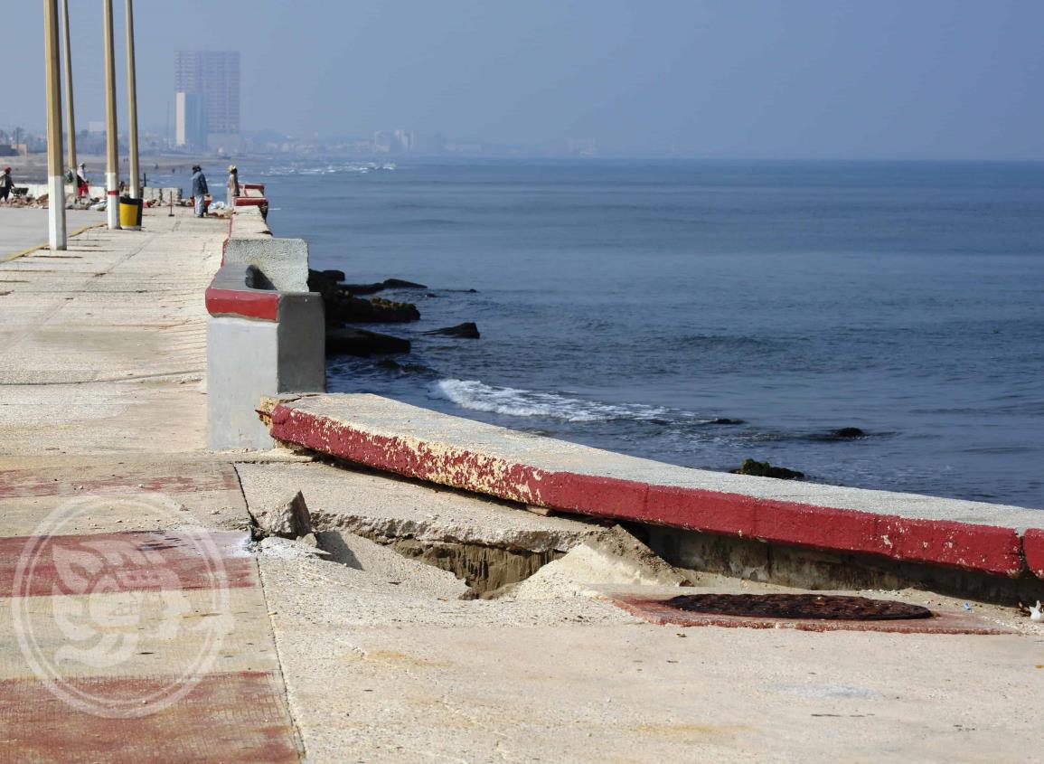 Hundimientos del Malecón, peligro latente para ciudadanos