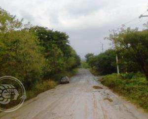 Pajapeños piden que sus caminos rurales sean rehabilitados