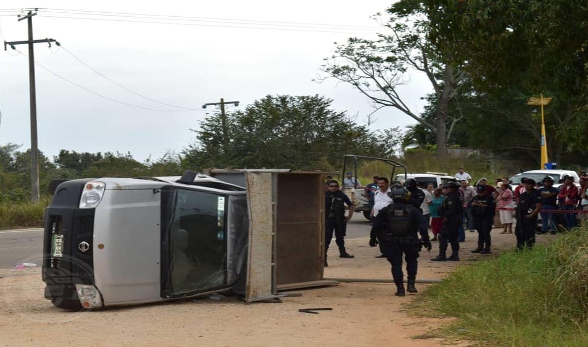Fatal accidente cobra una vida en San Juan Evangelista