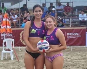 Anhela Danna Cortés repuntar, de cara al Word Tour Mundial de Voleibol de Playa