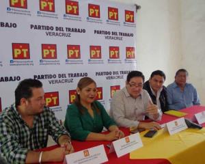 PT: piso parejo en disminución de recursos a partidos en Veracruz