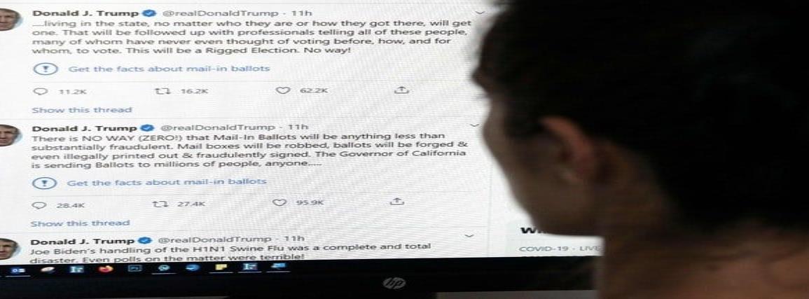Amenaza Trump con regular o cerrar empresas de redes sociales