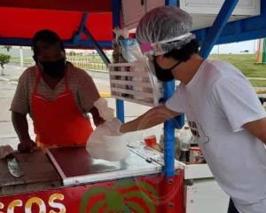 Más de 10 mil comidas donadas en Coatza durante contingencia