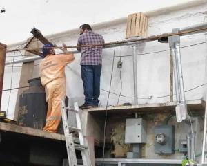 Aguacero ocasiona daños en el mercado Morelos
