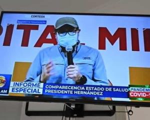 Se recupera el presidente de Honduras de coronavirus