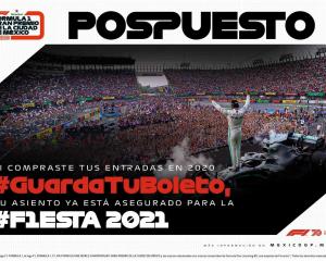 Por COVID-19 no habrá Gran Premio de México este 2020