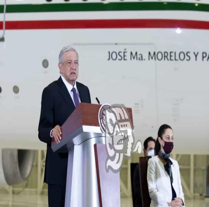 Debieron nombrar ¨Carlos Salinas de Gortari¨, el avión presidencial: AMLO