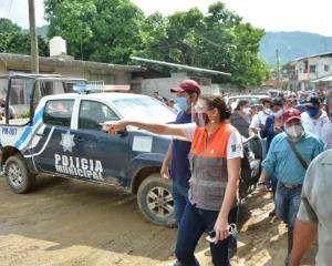 Atienden SIOP, Sedena y SSP afectaciones en el Totonacapan