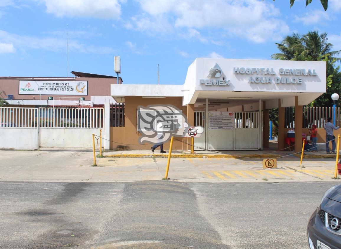 Hospital de Pemex de Agua Dulce, sin vacunas contra la influenza