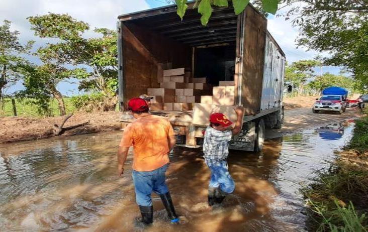 Inundaciones siguen en al menos 3 municipios del sur; Agua Dulce en alerta