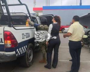 Par de farderas, detenidas y a disposición de la Fiscalía en Acayucan