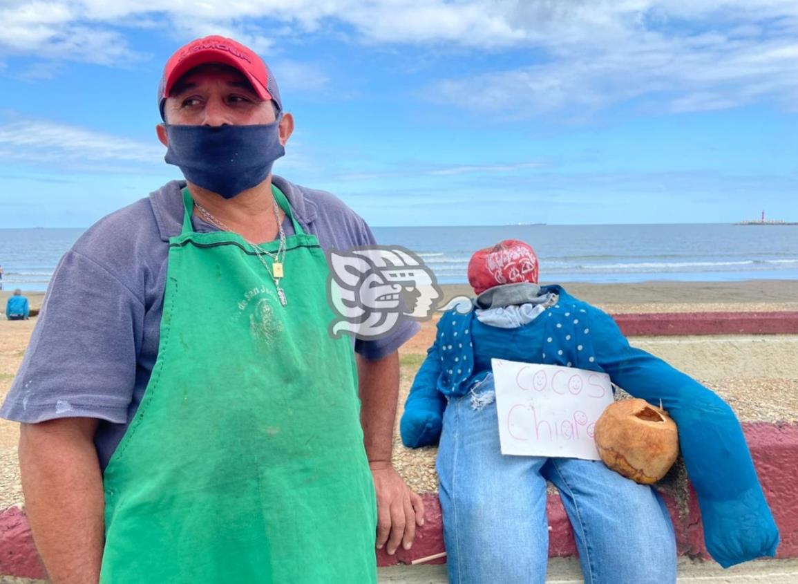 Coquero elabora vieja en honor a su hermana fallecida por cáncer