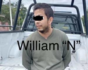 Captan en video a William N, presunto implicado en desaparición de Samara