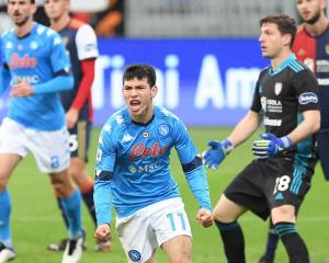 Napoli: ‘Chucky’ Lozano marca su primer gol del 2021 ante Cagliari