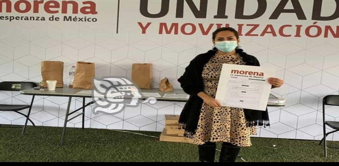 Se registra Tania Cruz como aspirante a Diputación Federal