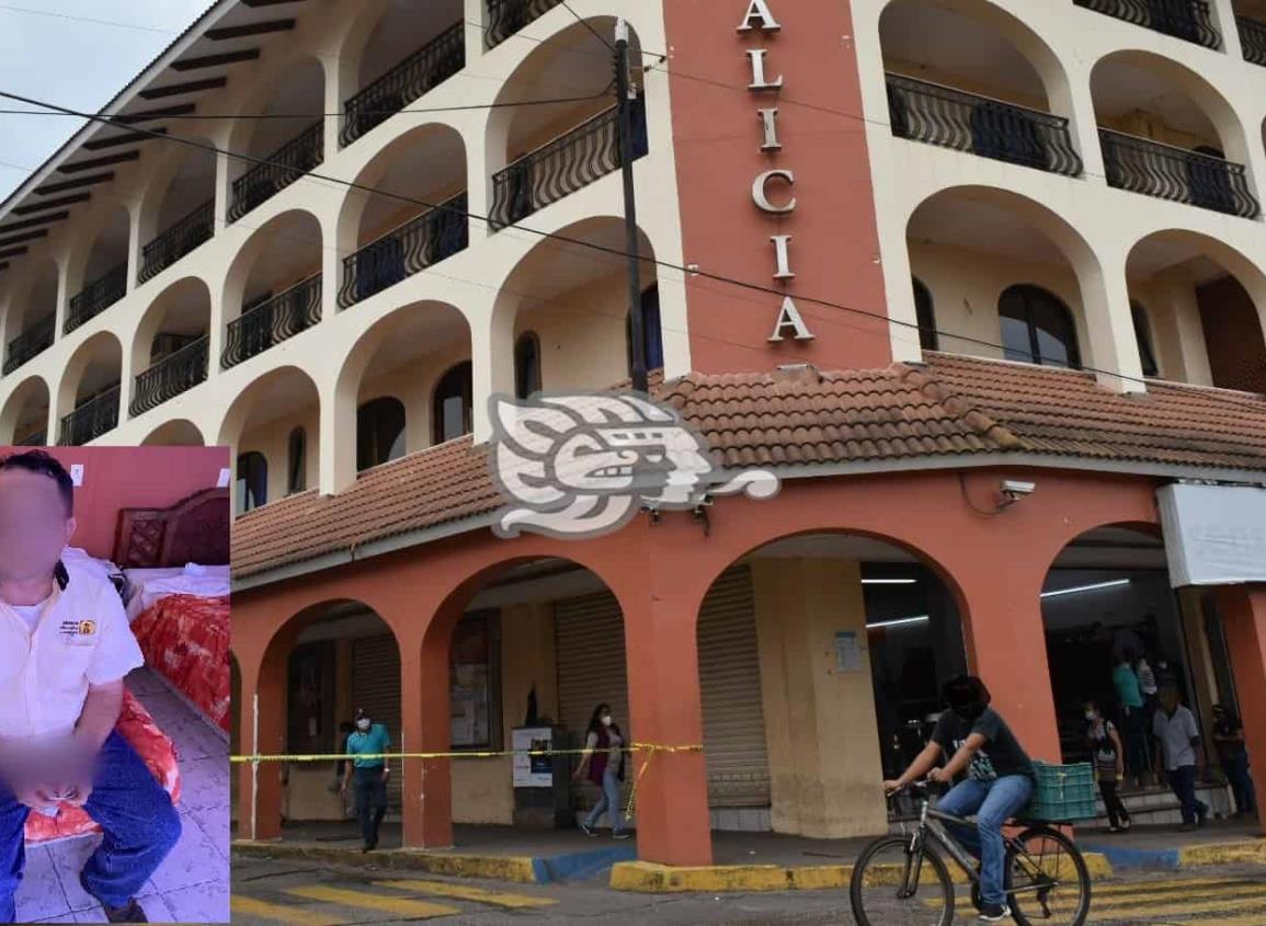 En hotel de Acayucan, PME rescata a víctima de secuestro virtual