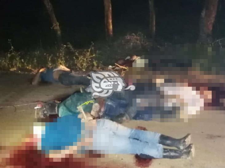 Ejecutan a 10 autodefensas en Las Choapas; habrían intentado rescatar a secuestrado