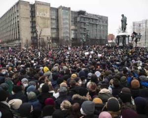 Gobierno ruso desestima protestas en favor de Navalny