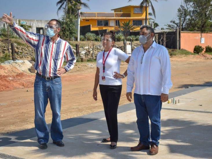 Supervisan trabajos de Mejoramiento Urbano en Villa Allende