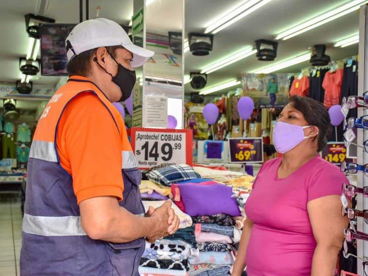 Mantienen medidas preventivas contra COVID-19 en el Centro