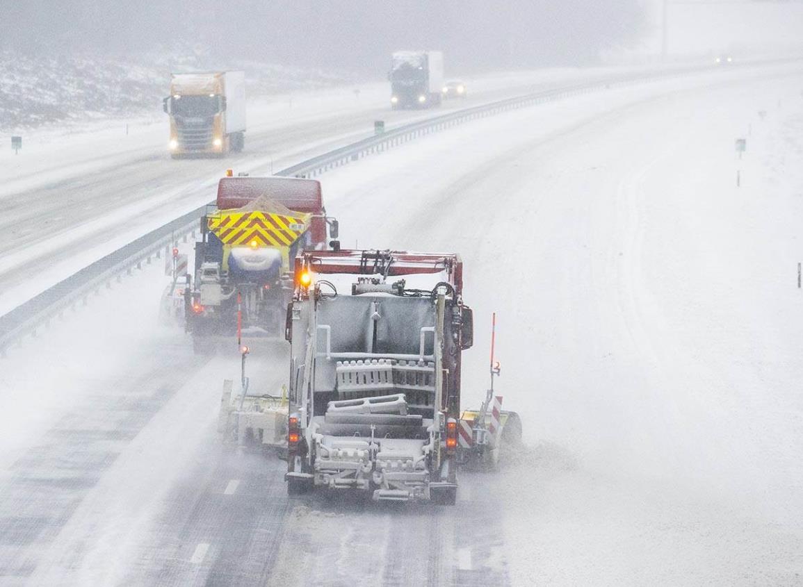 Nieve pinta de blanco a Holanda por primera vez en 10 años