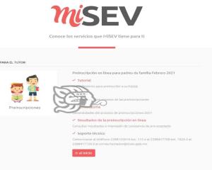 SEV amplía consulta de resultados para preinscripciones
