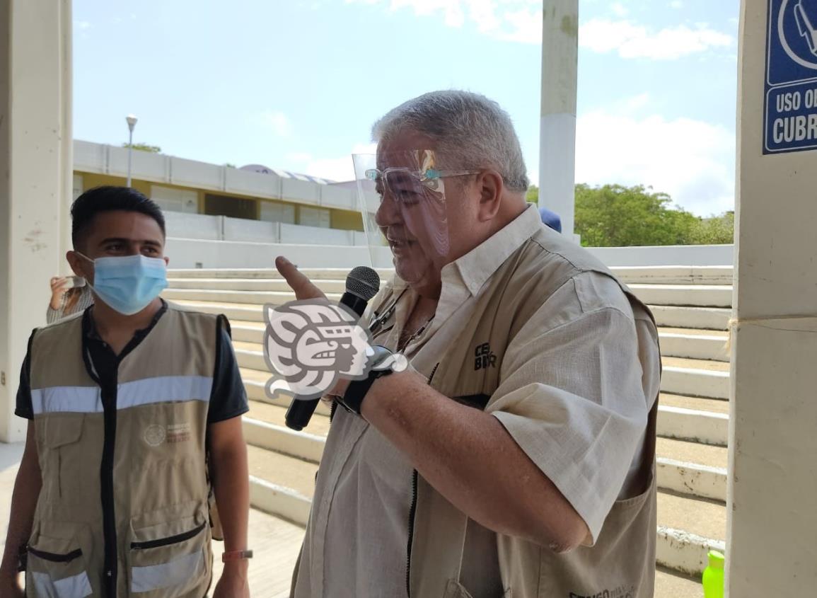 Más de 15 mil abuelitos fueron vacunados durante el lunes en Coatzacoalcos