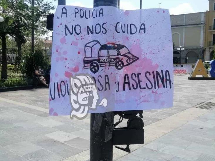 Protestan en Córdoba por muerte de hondureña en Tulum