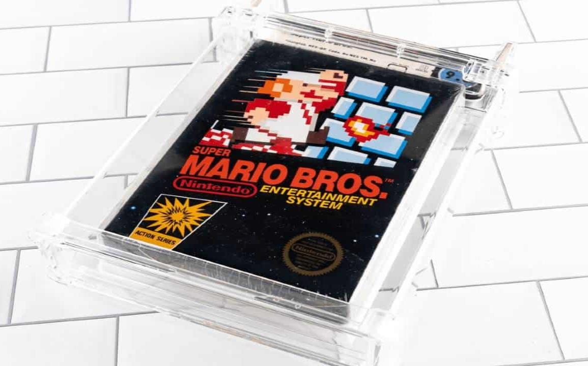 Subastan cartucho de Mario Bros. por más de 600 mil dólares