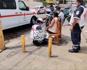 Mujer pierde a su bebé tras accidente frente a la galletera Cuetara en Veracruz