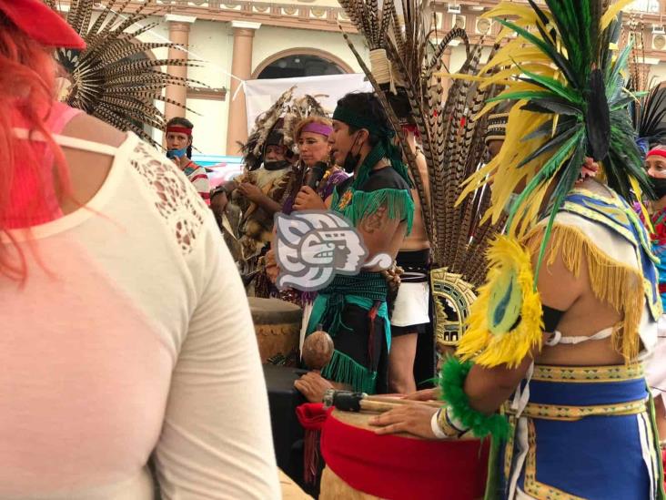 Danzas y ceremonias retornan a Plaza Lerdo, tras restricciones por pandemia