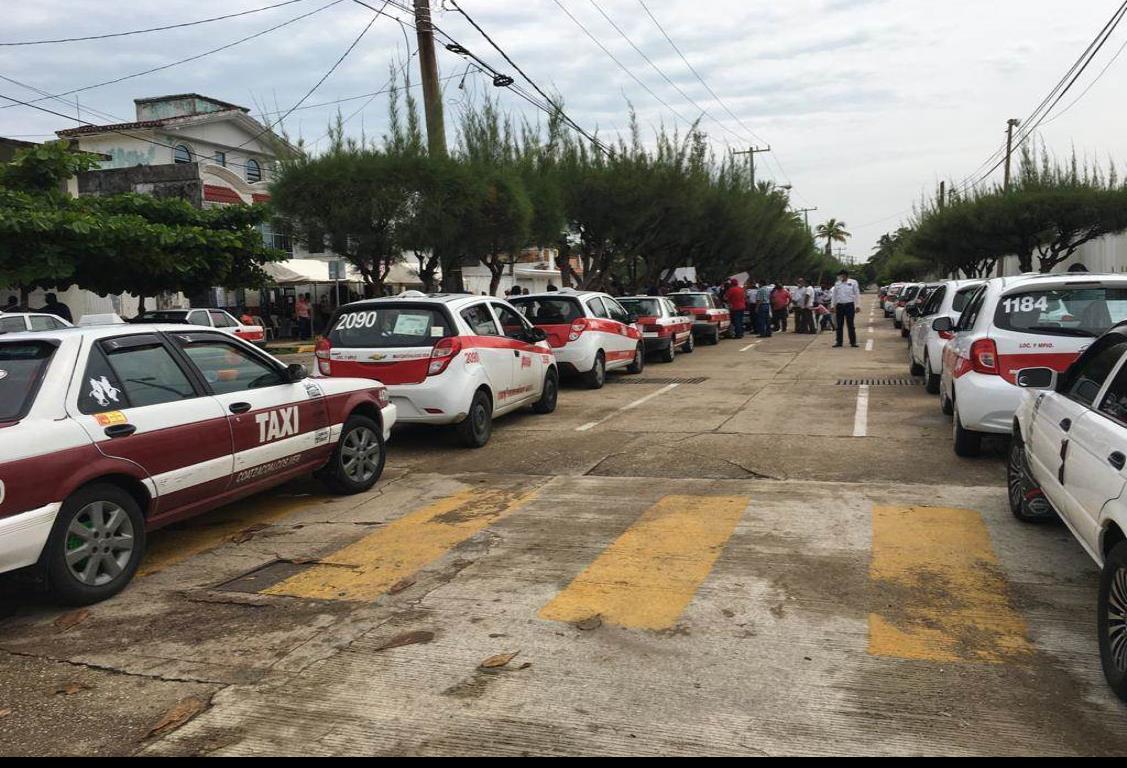 Taxistas de Coatzacoalcos son boletinados por involucrarse con la delincuencia