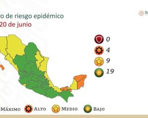 Veracruz regresa a semáforo amarillo a partir de mañana lunes 7