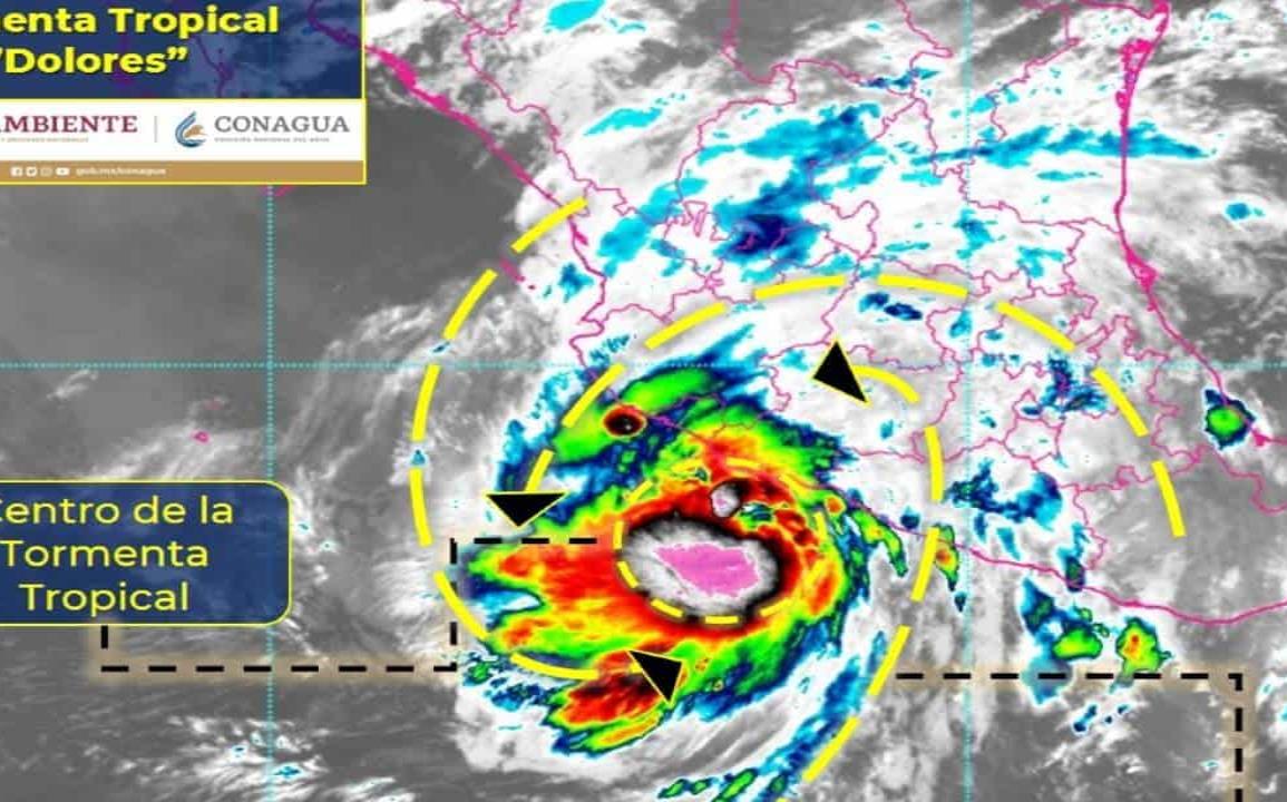 Se acerca ciclón tropical Dolores a México